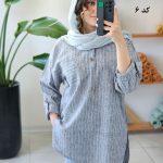 تونیک مانتویی لینن