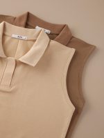 تاپ یقه پولو