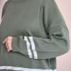 ست تونیک و شلوار بگ بافت آتریسا