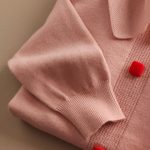 بلوز بافت یقه گرهی