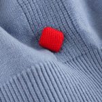 بلوز بافت یقه گرهی