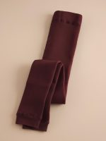 ساق شلواری زرشکی خزدار