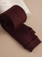 ساق شلواری زرشکی خزدار
