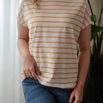 تیشرت نخ پنبه راه راه