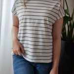 تیشرت نخ پنبه راه راه