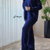 ست تونیک و شلوار بافت