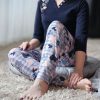 ست راحتی بلوز و شلوار زنانه LOVE U