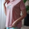 ست راحتی تیشرت و شلوار زنانه Vacation
