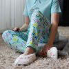 ست راحتی تیشرت و شلوار زنانه Vacation