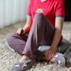 ست تیشرت و شلوار طرح قلب و جوجه