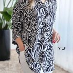 شومیز مانتویی کرپ