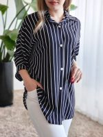 شومیز مانتویی کرپ شانای