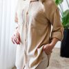 شومیز مانتویی خامه دوزی سانیا