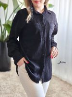 شومیز مانتویی خامه دوزی