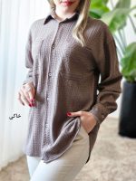 شومیز مانتویی خامه دوزی