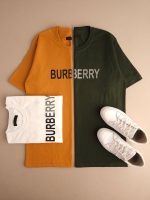 تیشرت نخ پنبه مردانه Burberry