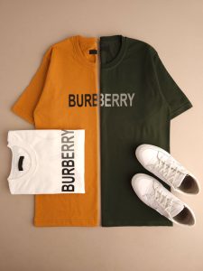 تیشرت نخ پنبه مردانه Burberry