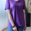 تیشرت یقه هفت زنانه Della سایز L