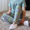 ست راحتی تیشرت و شلوار Love yourself