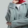 شومیز مانتویی لینن هلسا