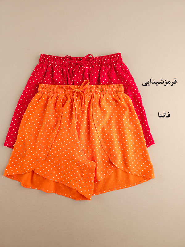 شلوارک عروسکی خال خالی