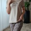 ست راحتی تیشرت و شلوار Love