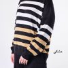ست بلوز و شلوار بافت راه راه
