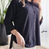 شومیز مانتویی خامه دوزی