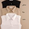 تاپ یقه پولو کبریتی