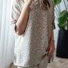 تونیک مانتویی لینن بهار