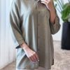 شومیز مانتویی لینن مهلا