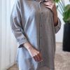 شومیز مانتویی لینن مهلا