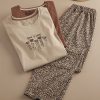 ست راحتی تیشرت و شلوار Love
