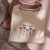ست راحتی تیشرت و شلوار Love