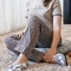 ست راحتی تیشرت و شلوار Love
