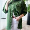 شومیز مانتویی کتان