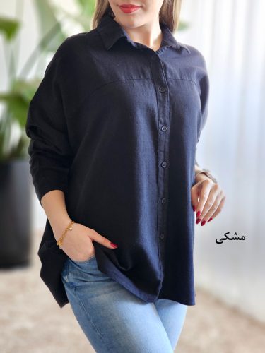 شومیز مانتویی لینن