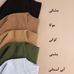 بلوز الیاف طبیعی گلدوزی
