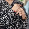 شومیز مانتویی کرپ رونیسا