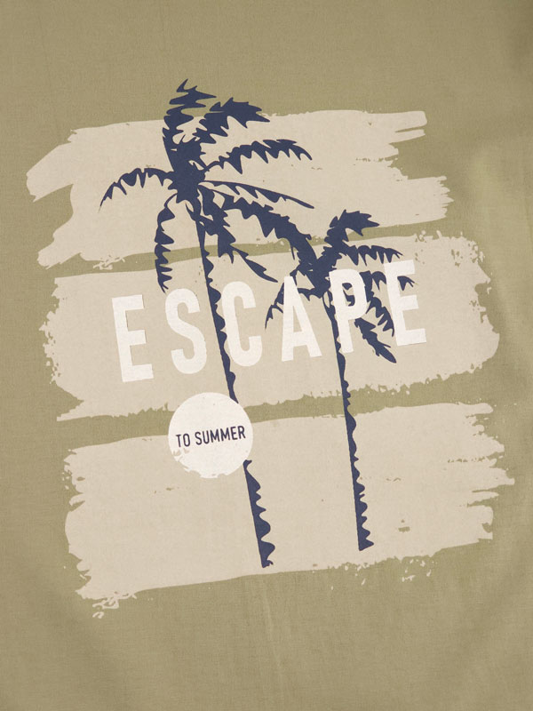 تیشرت باکسی نخ پنبه Escape