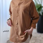 شومیز مانتویی کتان