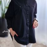 شومیز مانتویی کتان