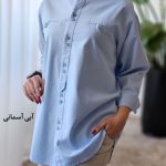 شومیز مانتویی کتان