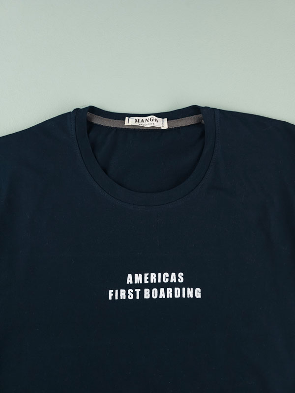 تیشرت نخ پنبه مردانه Americas