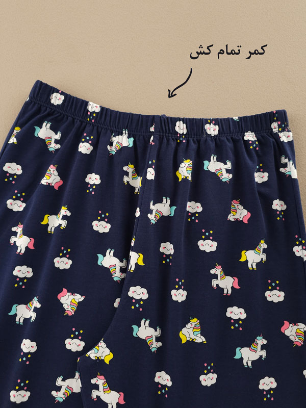 ست تیشرت و شلوارک Unicorn