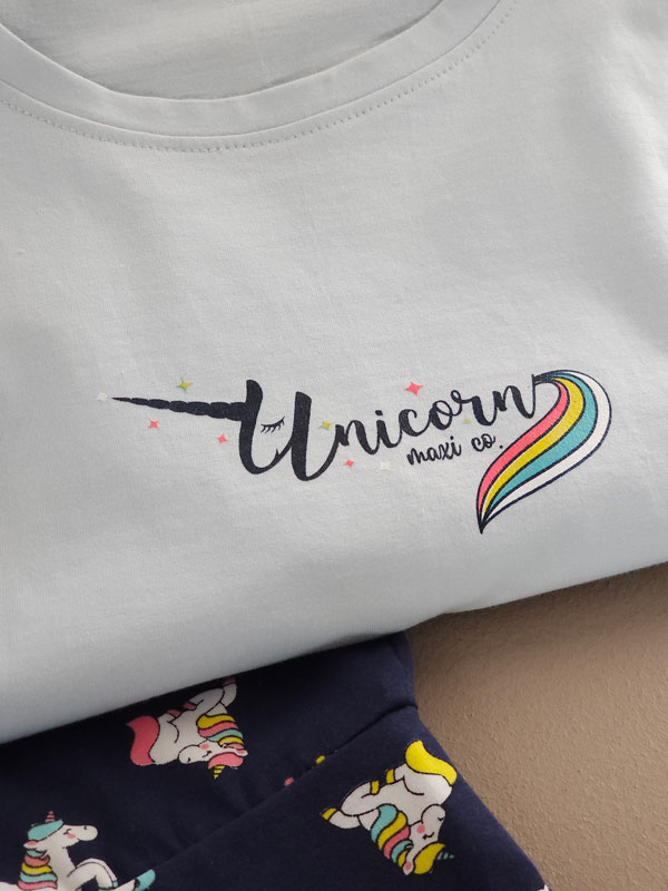 ست تیشرت و شلوارک Unicorn