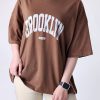 تیشرت باکسی نخ پنبه ‌‌Brooklyn