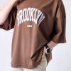 تیشرت باکسی نخ پنبه ‌‌Brooklyn