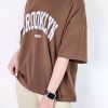 تیشرت باکسی نخ پنبه ‌‌Brooklyn