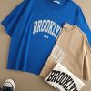 تیشرت باکسی نخ پنبه ‌‌Brooklyn